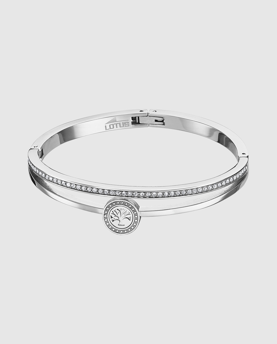 Pulseira Lotus Style Ls2088-2/1 Bliss de Aço Inoxidável com Acabamento Brilhante Prateado-1