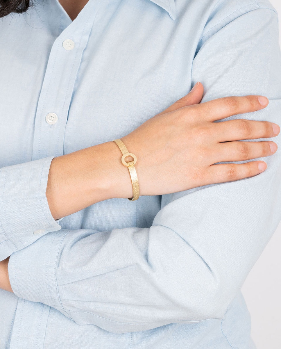 Pulseira Lotus Style Ls2080-2/2 Millennial de Aço Inoxidável com Acabamento Brilhante Dourado-2
