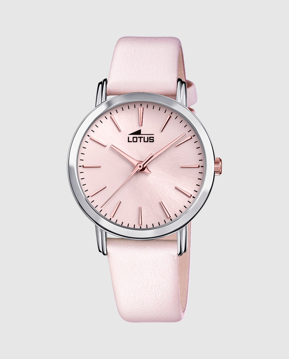 Relógio 18738/2 Trendy de Pele em Rosa Rosa-claro-1