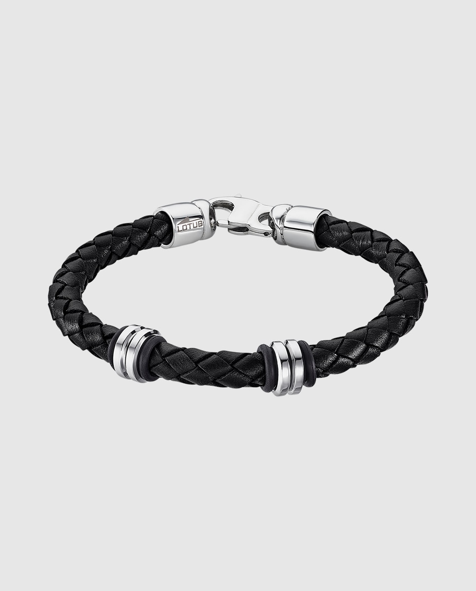 Pulseira Lotus Style Ls2093-2/1 Urban Man de Aço Inoxidável com Acabamento Brilhante Preto-1