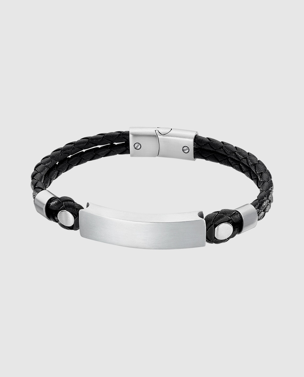 Pulseira Lotus Style Ls2103-2/2 Dark Style de Aço Inoxidável com Acabamento Mate Preto / Prata-1
