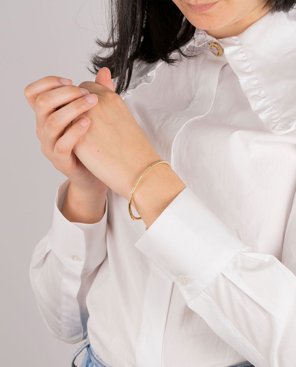 Pulseira Lotus Style Ls2111-2/2 Bliss de Aço Inoxidável com Acabamento Brilhante Dourado-2