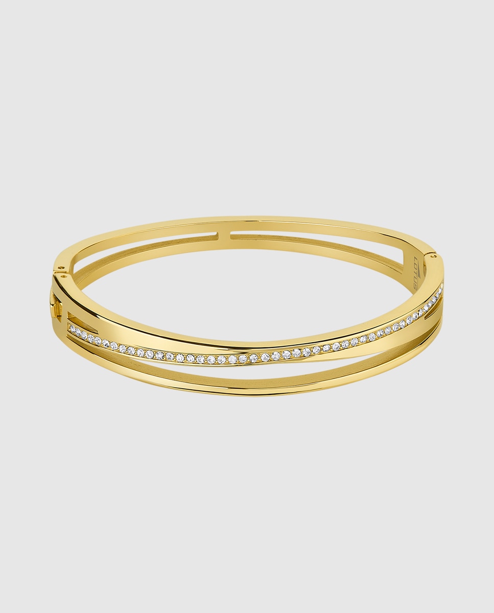 Pulseira Lotus Style Ls2113-2/2 Bliss de Aço Inoxidável com Acabamento Brilhante Dourado-1