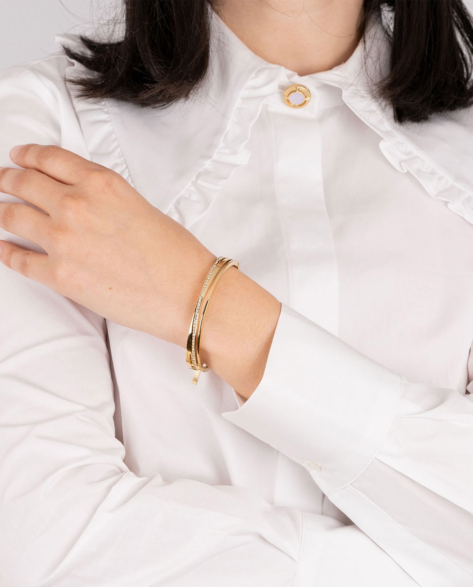 Pulseira Lotus Style Ls2113-2/2 Bliss de Aço Inoxidável com Acabamento Brilhante Dourado-2