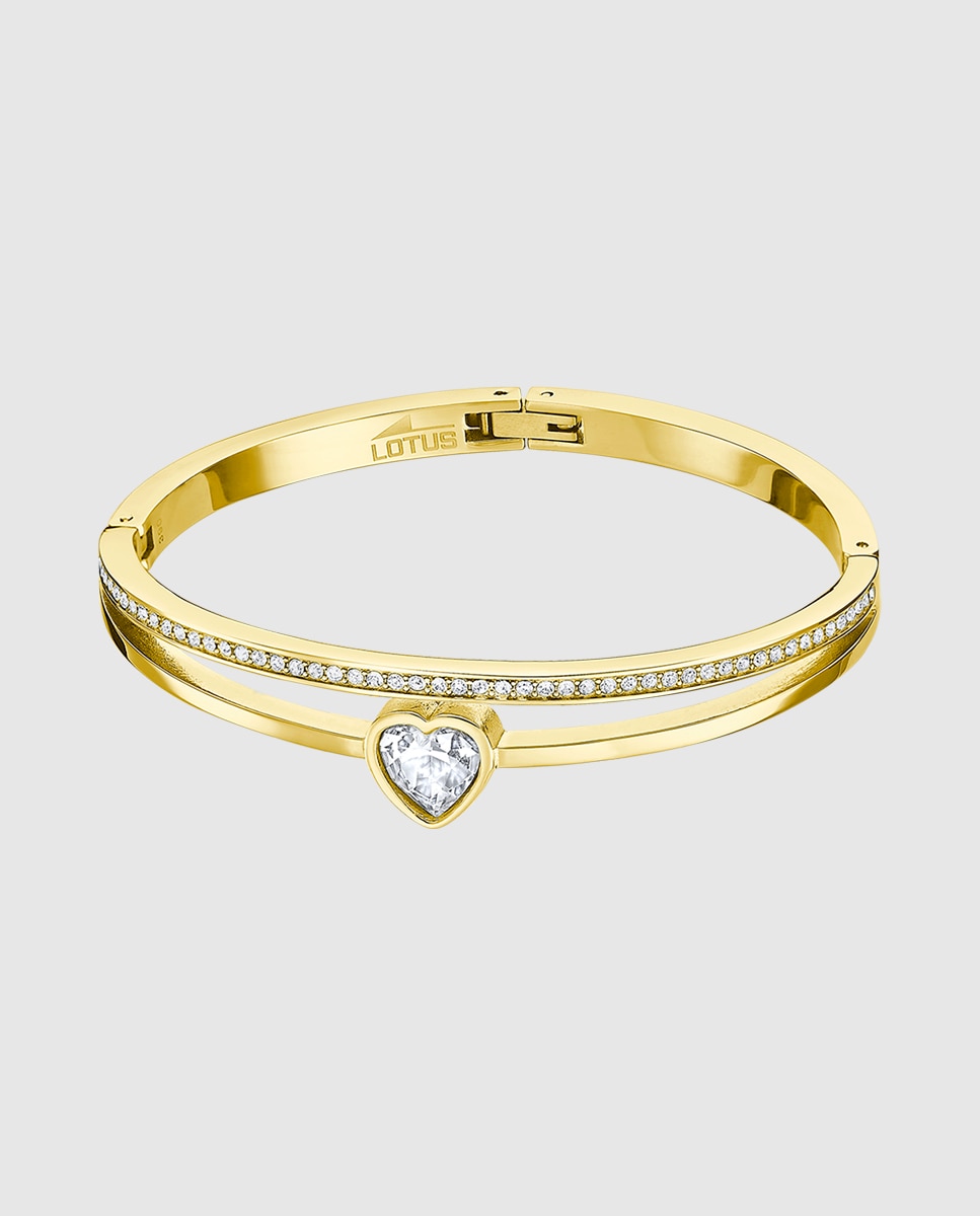 Pulseira Lotus Style Ls2121-2/1 Bliss de Aço Inoxidável com Acabamento Brilhante Dourado-1