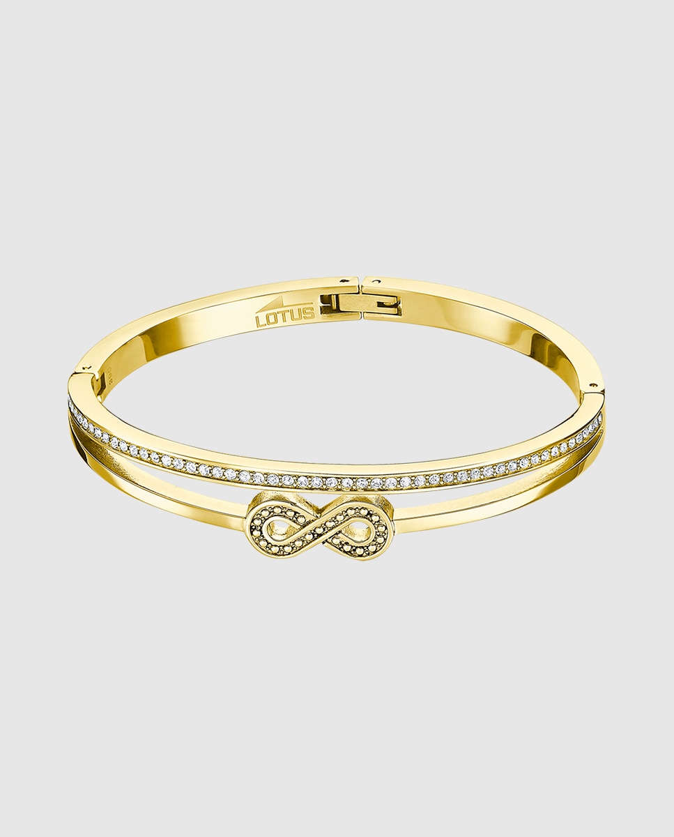 Pulseira Lotus Style Ls2121-2/2 Bliss de Aço Inoxidável com Acabamento Brilhante Dourado-1