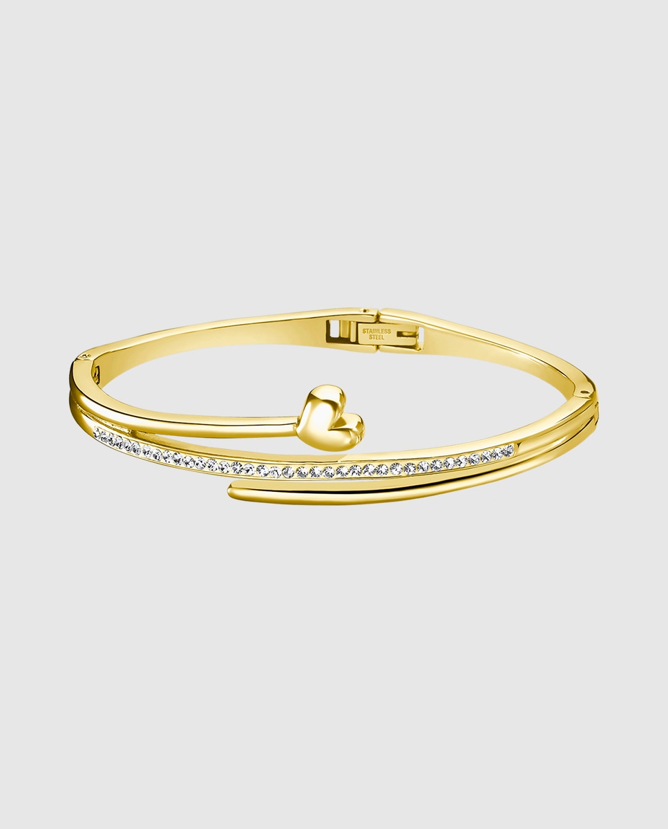 Pulseira Lotus Style Ls2123-2/1 Bliss de Aço Inoxidável com Acabamento Brilhante Dourado-1