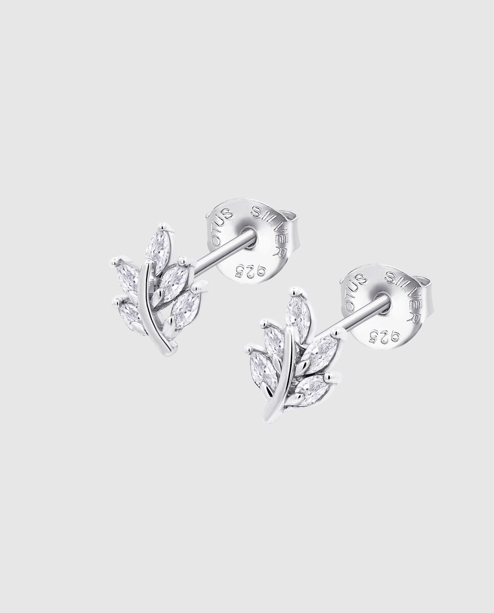 Imagem 0 de Brincos Lotus Silver Lp3086-4/1 Pure Essential de Prata com Acabamento Brilhante e Zirconita