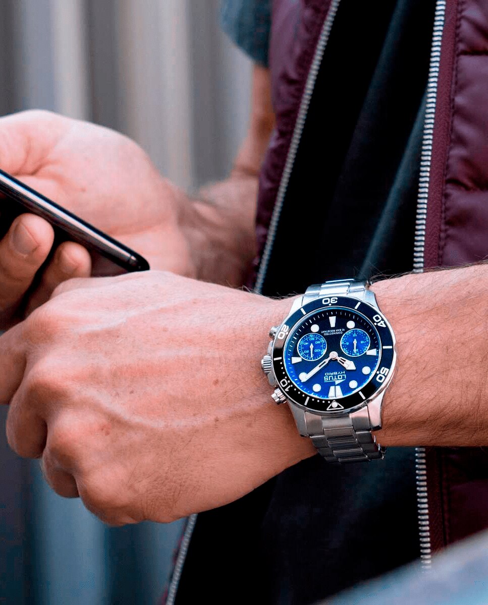 Relógio Tipo Smartwatch 18800 3 Connected de Aço Prateado Prata-6
