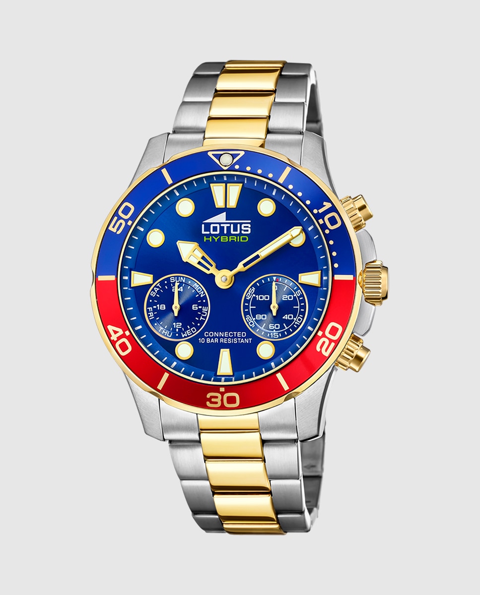 Relógio Smartwatch 18801 3 Connected de Aço Multicolor Multicolor-1