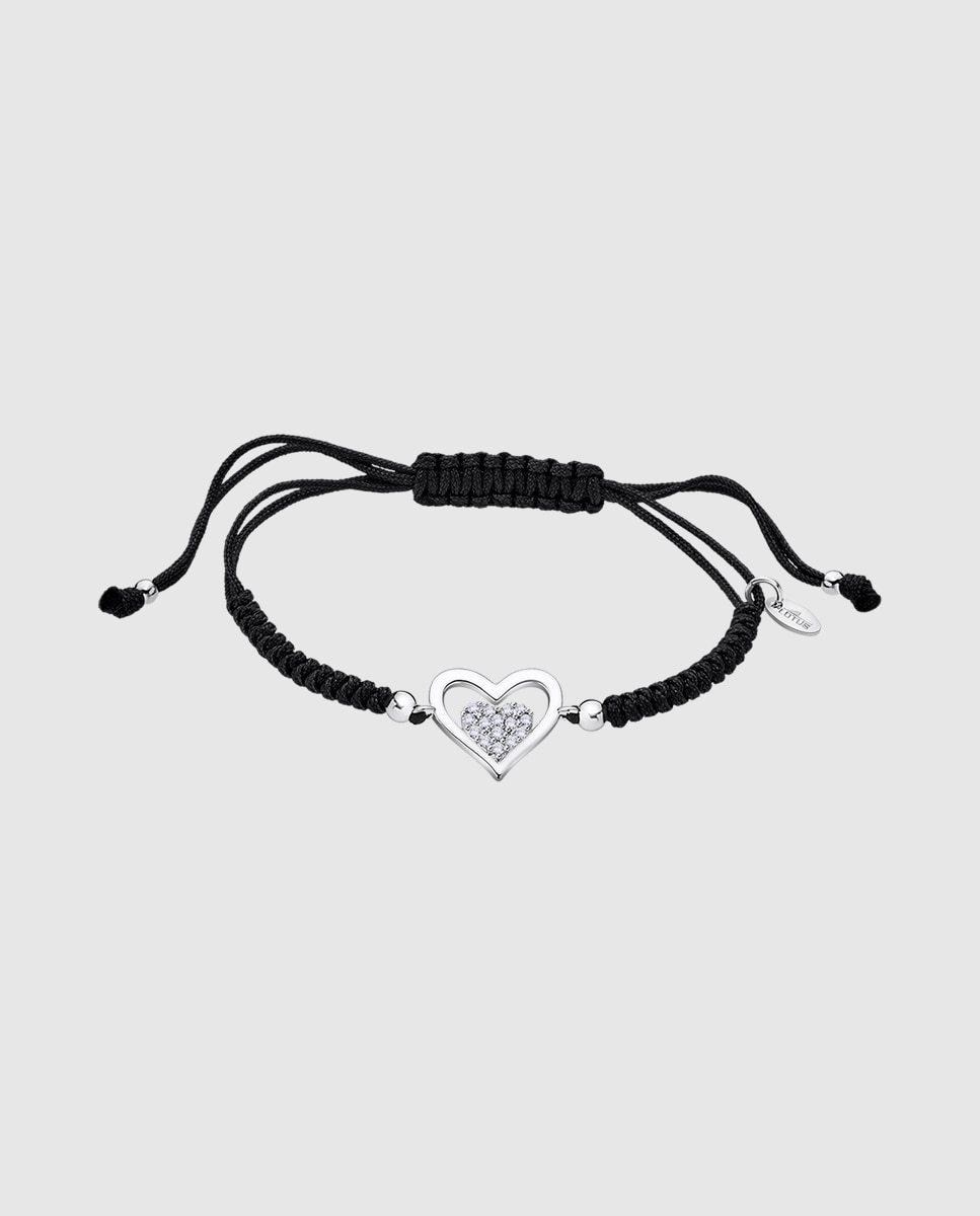 Pulseira Lotus Silver Lp3124-2/2 Moments de Prata com Acabamento Brilhante e Zirconita Prateado-1