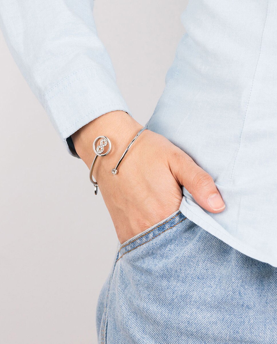 Pulseira Lotus Style Ls2169-2/4 Millennial de Aço Inoxidável com Acabamento Brilhante Prateado-2