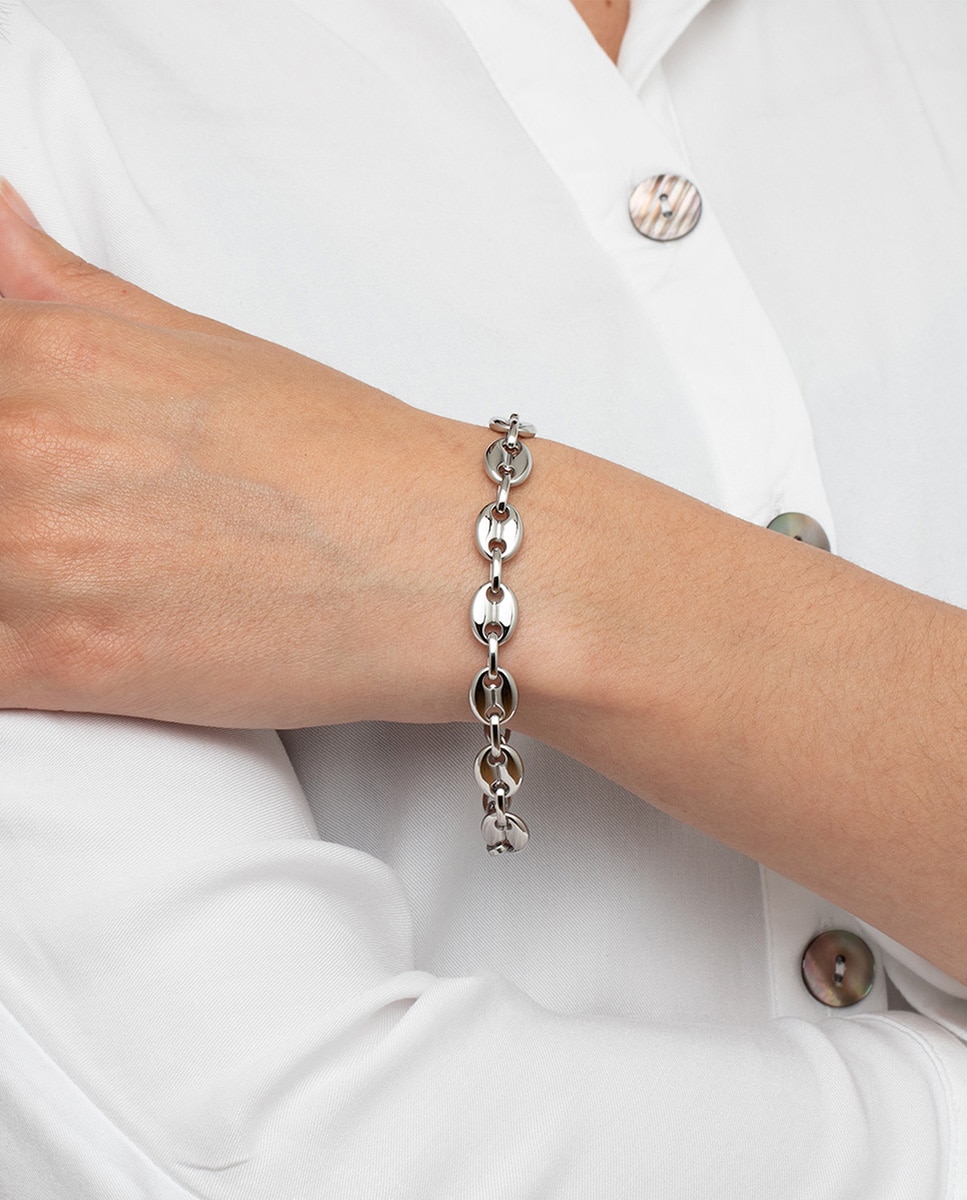 Pulseira Lotus Style Ls2140-2/1 Urban Man de Aço Inoxidável com Acabamento Brilhante Prateado-2