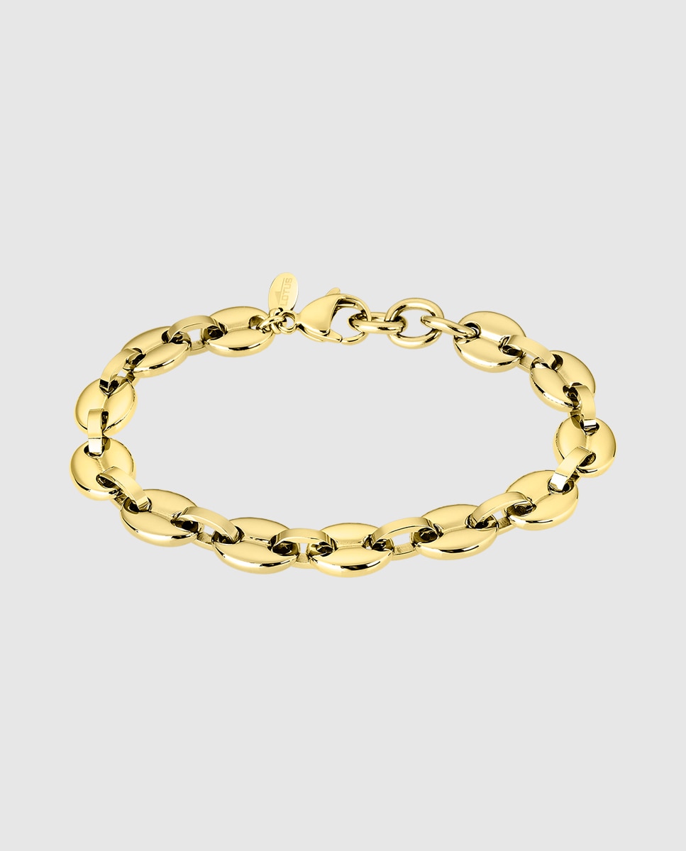 Pulseira Lotus Style Ls2140-2/2 Urban Man de Aço Inoxidável com Acabamento Brilhante Dourado-1