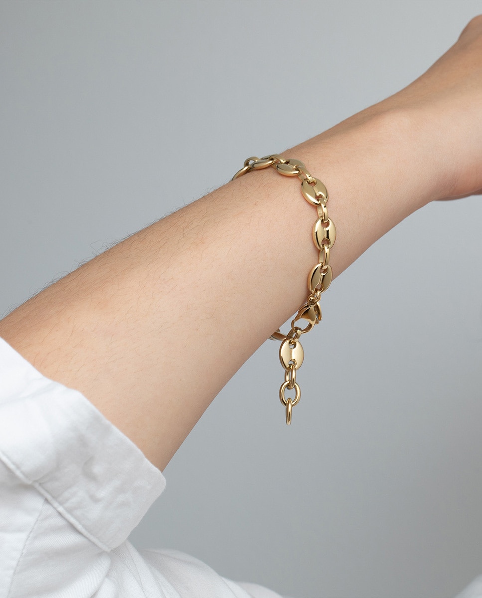 Pulseira Lotus Style Ls2140-2/2 Urban Man de Aço Inoxidável com Acabamento Brilhante Dourado-2