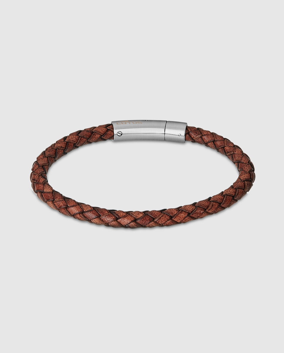 Imagem 0 de Pulseira Lotus Style Ls2141-2/3 Men Basic de Couro com Acabamento Brilhante