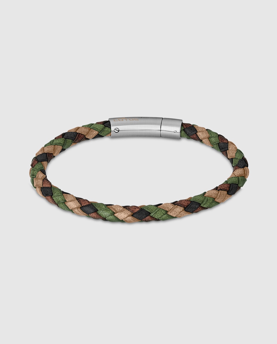 Pulseira Lotus Style Ls2141-2/4 Men Basic de Couro com Acabamento Brilhante Multicolor-1