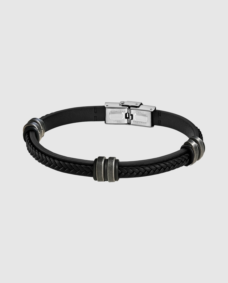 Pulseira Lotus Style Ls1829-2/c Urban Man de Aço Inoxidável com Acabamento Brilhante Preto-1