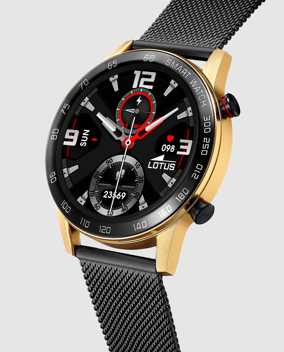 Relógio 50019/1 Smartwatch de Aço em Preto Preto-2