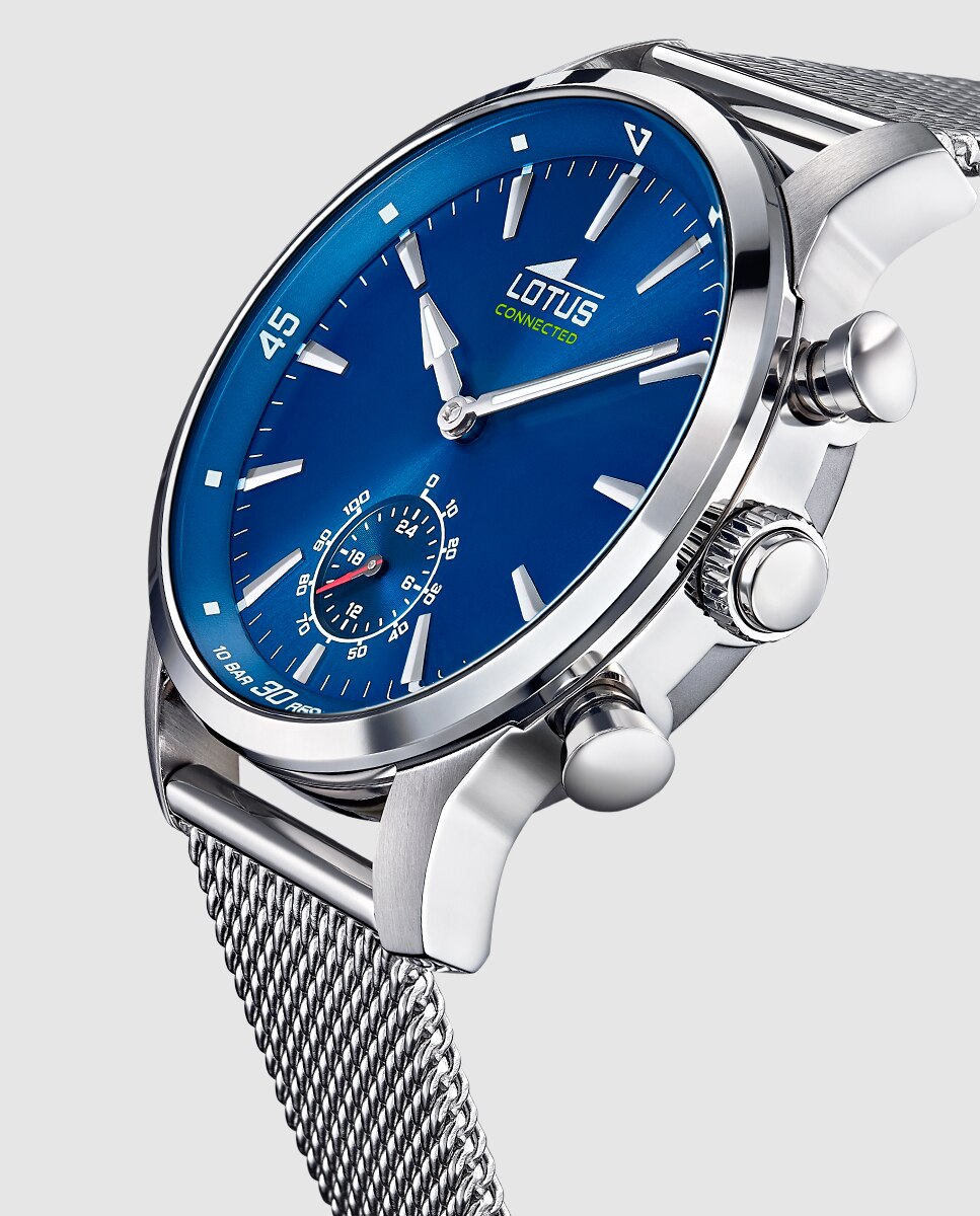 Relógio Tipo Smartwatch 18803 2 Connected de Aço Prateado Prata-3