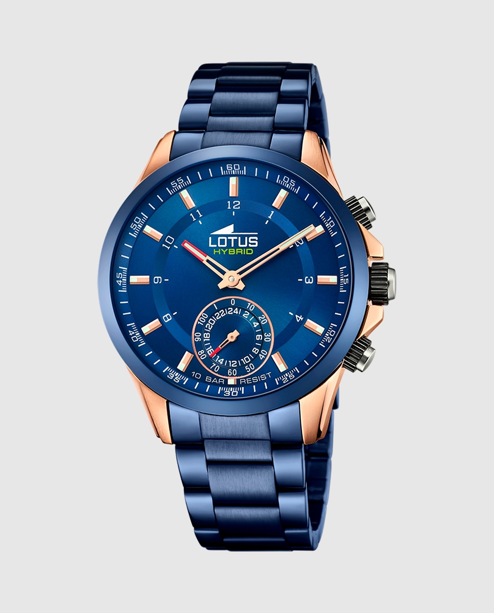 Smartwatch 18809 1 Connected de Aço em Azul Azul-1