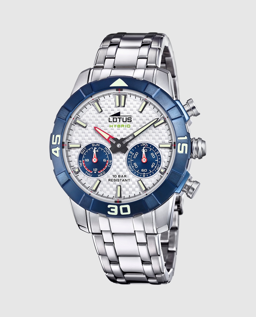 Relógio Tipo Smartwatch 18810 1 Connected de Aço Prateado Prata-1