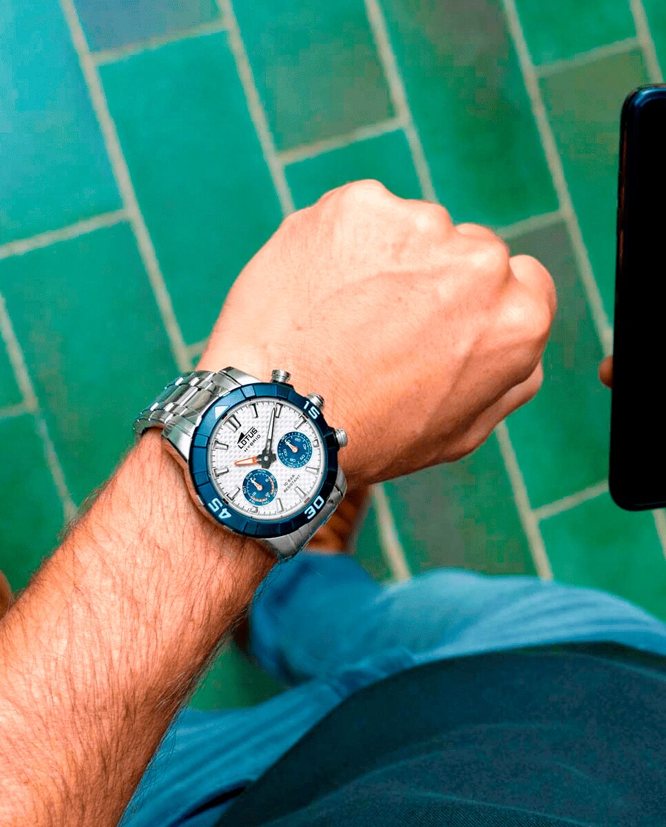 Relógio Tipo Smartwatch 18810 1 Connected de Aço Prateado Prata-4