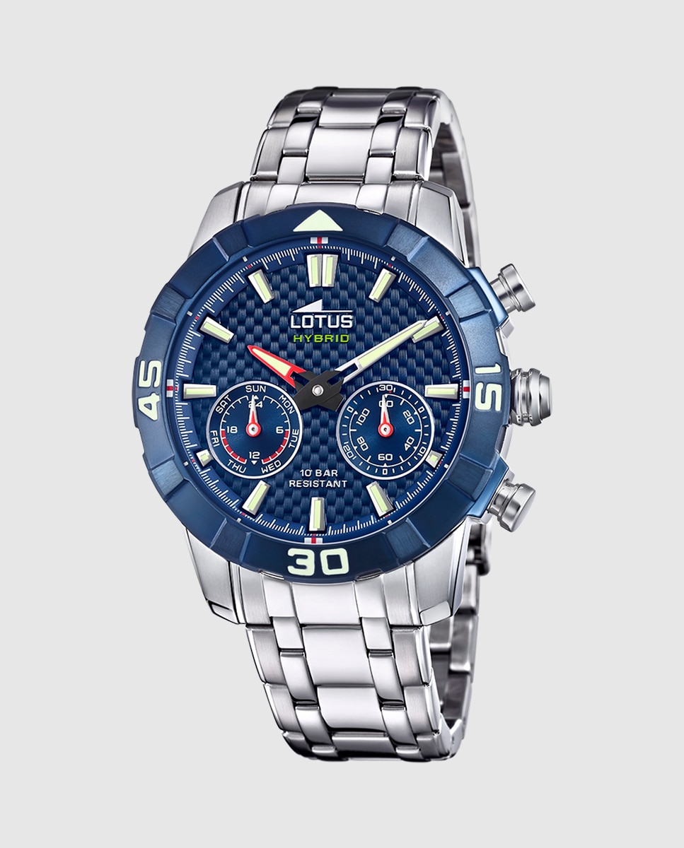 Relógio Tipo Smartwatch 18810 3 Connected de Aço Prateado Prata-1