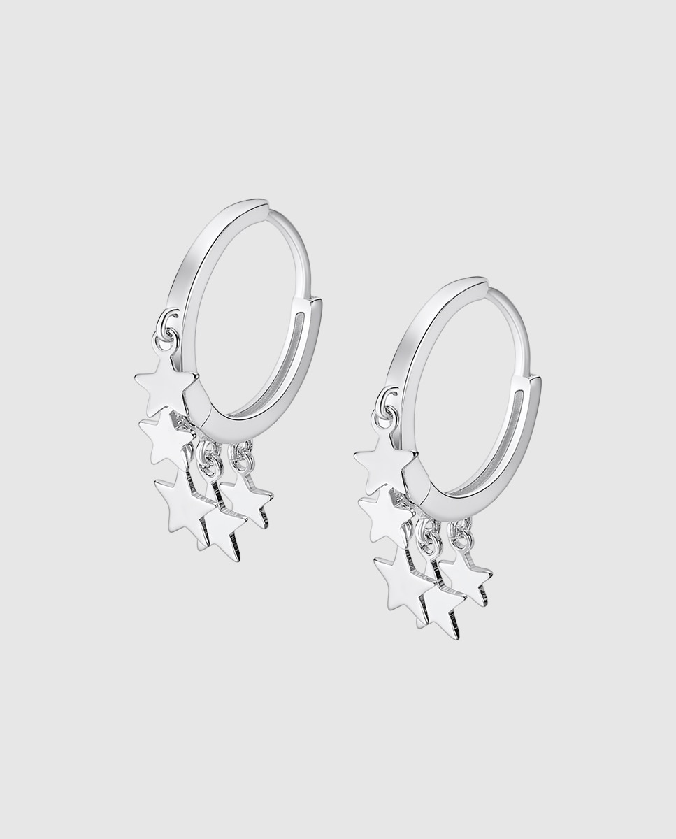 Brincos Lotus Silver Lp3211-4/1 Trendy de Prata com Acabamento Brilhante Prateado-1