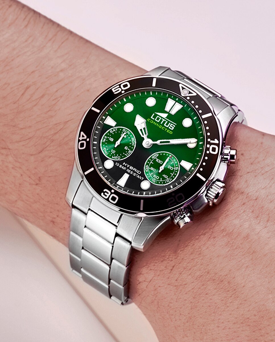 Relógio Smartwatch 18800 6 Connected de Aço Prateado Prata-4