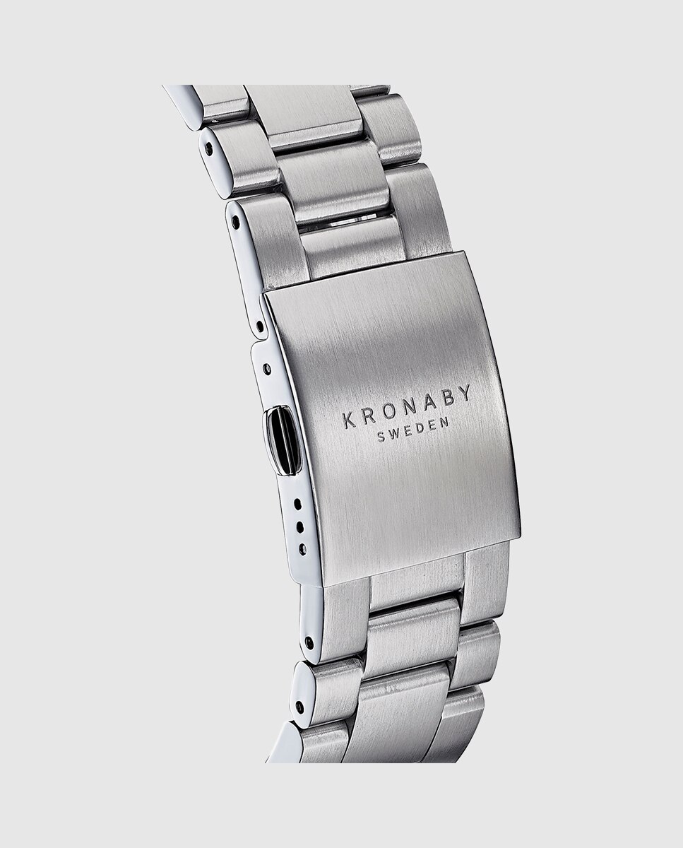 Smartwatch S3762 1 Apex de Aço Prateado Prata-5