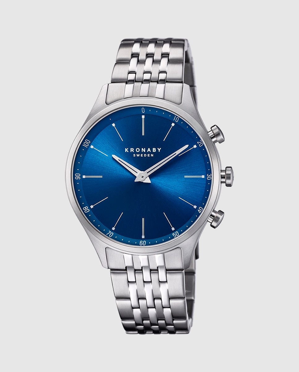 Smartwatch S3777 2 Sekel de Aço Prateado Prata-1