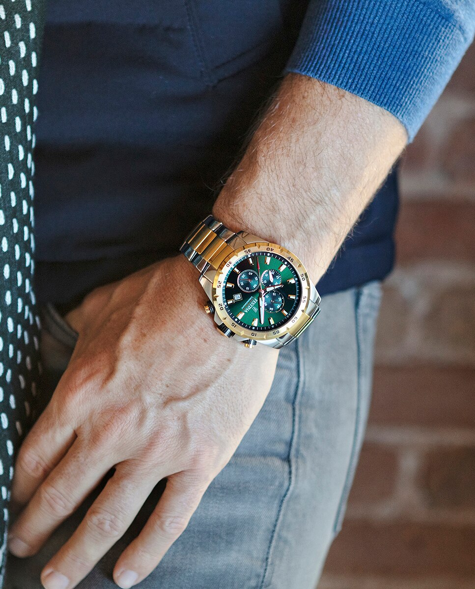 Relógio F20562/3 Chrono Sport de Aço Multicolor Multicolor-4