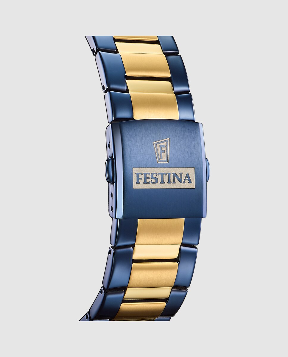 Relógio F20564/1 Chrono Sport de Aço em Azul Azul-3