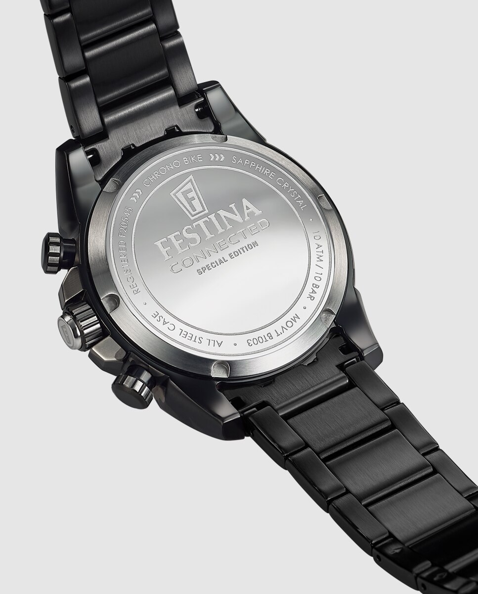 Relógio Smartwatch F20545 1 Connected de Aço em Preto Preto-5