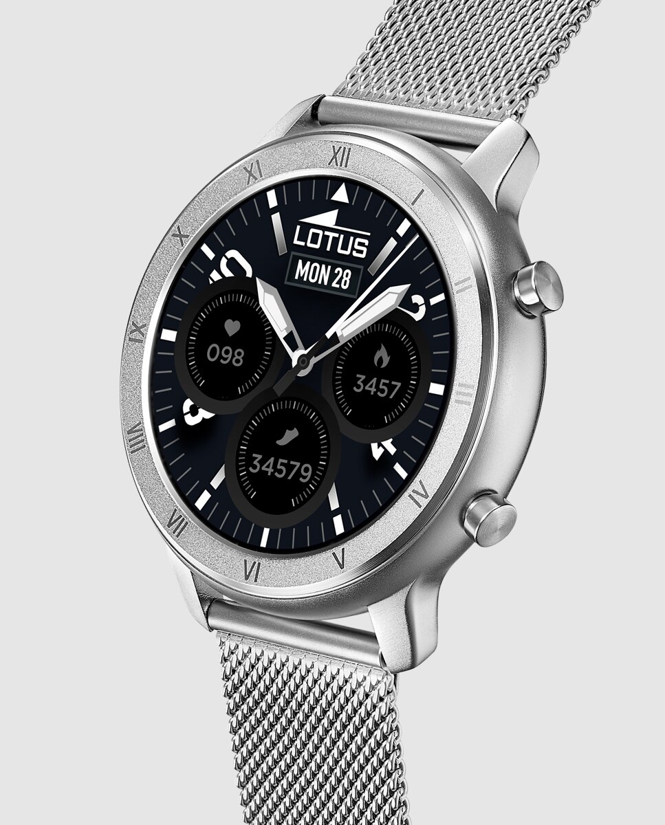 Relógio 50037/1 Smartwatch de Aço Prateado Prata-2