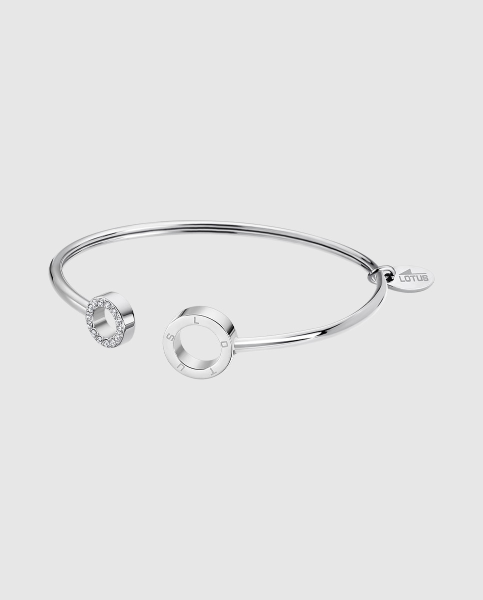 Pulseira Lotus Style Ls2180-2/1 Urban Woman de Aço Inoxidável com Acabamento Brilhante Prateado-1