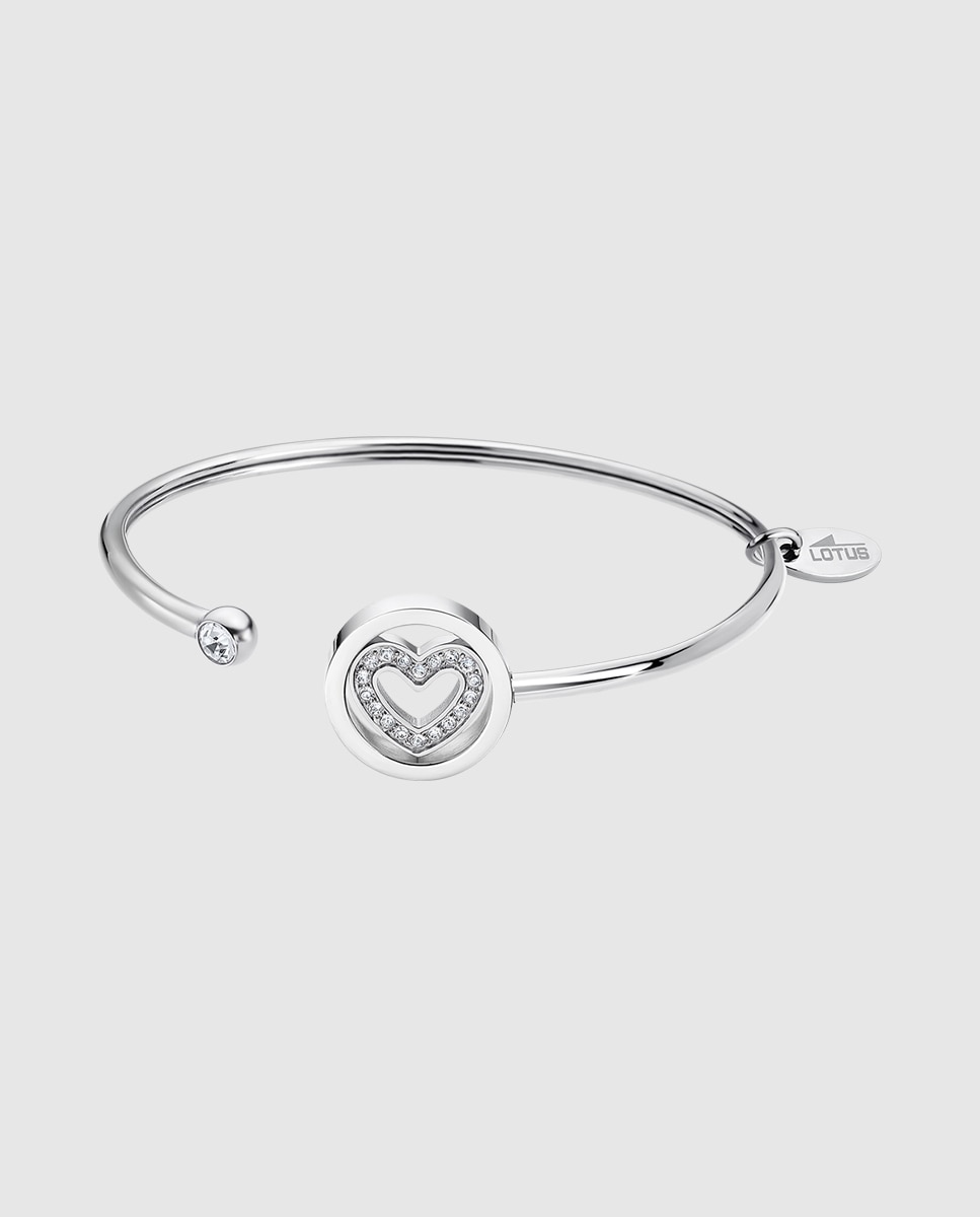 Pulseira Lotus Style Ls2182-2/1 Bliss de Aço Inoxidável com Acabamento Brilhante Prateado-1