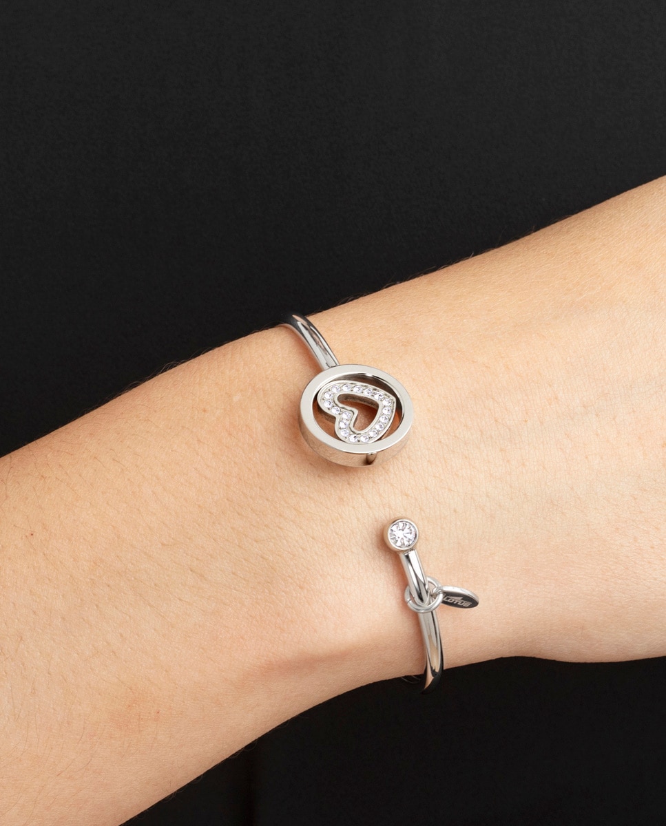 Pulseira Lotus Style Ls2182-2/1 Bliss de Aço Inoxidável com Acabamento Brilhante Prateado-2