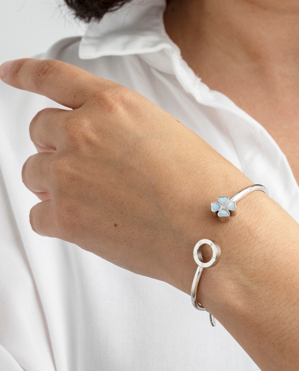 Pulseira Lotus Style Ls2183-2/1 Bliss de Aço Inoxidável com Acabamento Brilhante Prateado-2