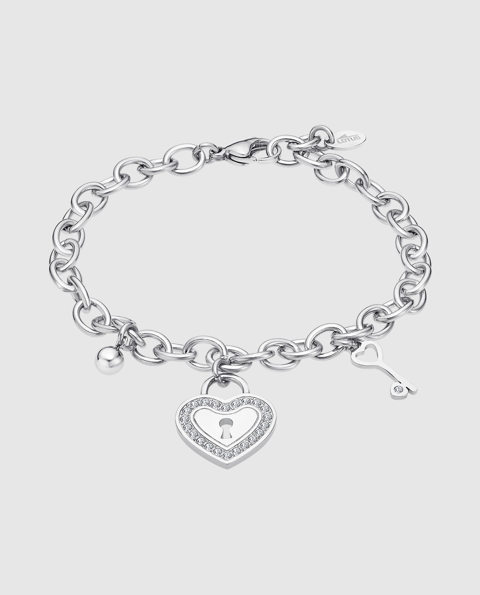 Pulseira Lotus Style Ls2188-2/1 Bliss de Aço Inoxidável com Acabamento Brilhante Prateado-1
