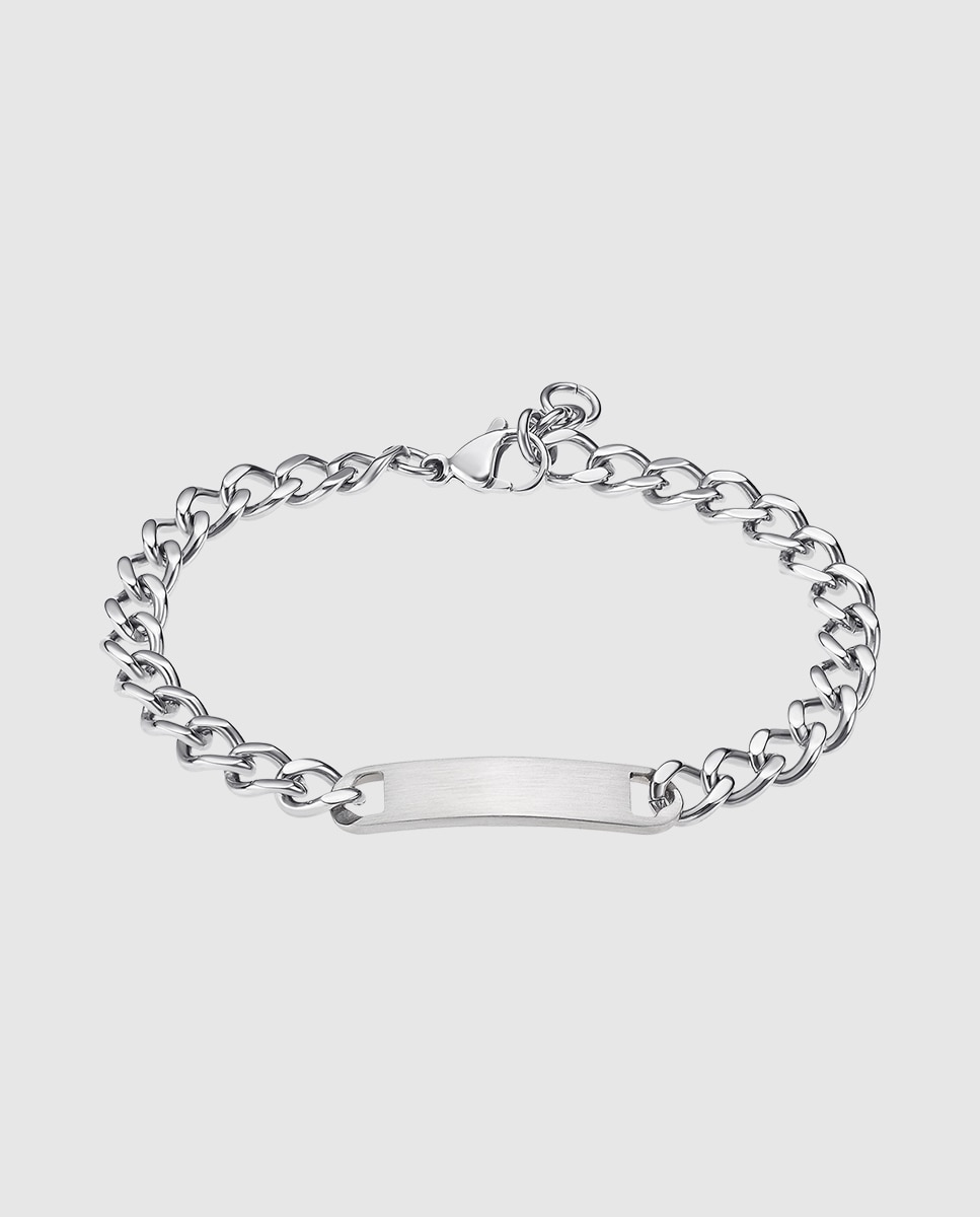Pulseira Lotus Style Ls2221-2/1 Men In Black de Aço Inoxidável com Acabamento Mate Prateado-1