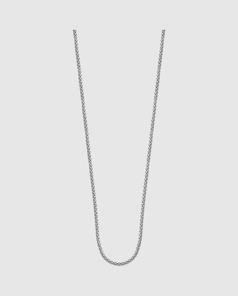 Imagem 0 de Colar Lotus Silver Lp3286-1/1 Chains de Prata com Acabamento Brilhante