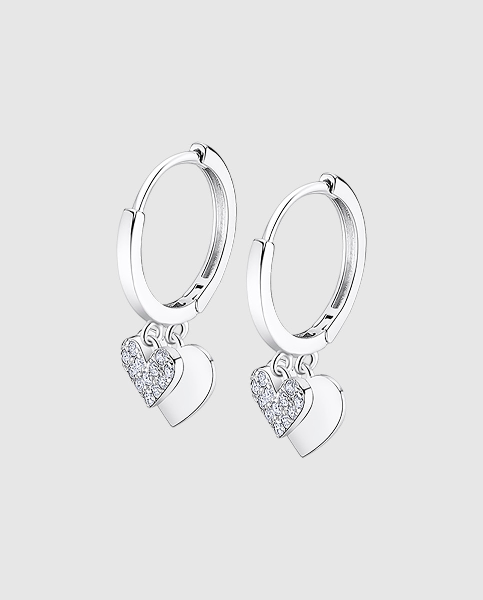 Brincos Lotus Silver Lp3274-4/1 Trendy de Prata com Acabamento Brilhante Prateado-1