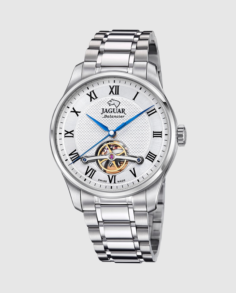 Relógio J965/2 Automático de Aço Prateado Prata-1