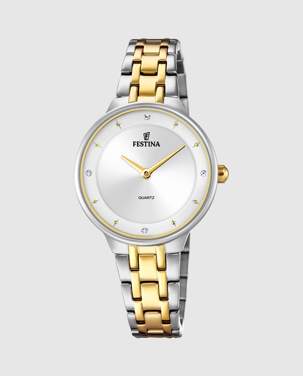 Relógio F20625/1 Mademoiselle de Aço Multicolor Multicolor-1
