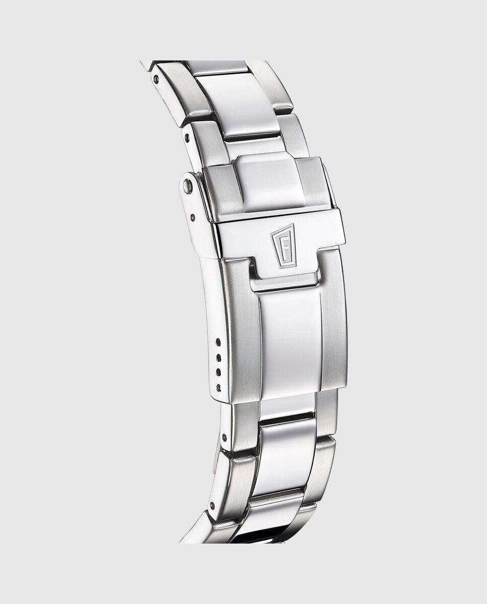 Relógio F20024/3 Swiss Made de Aço Prateado Prata-3