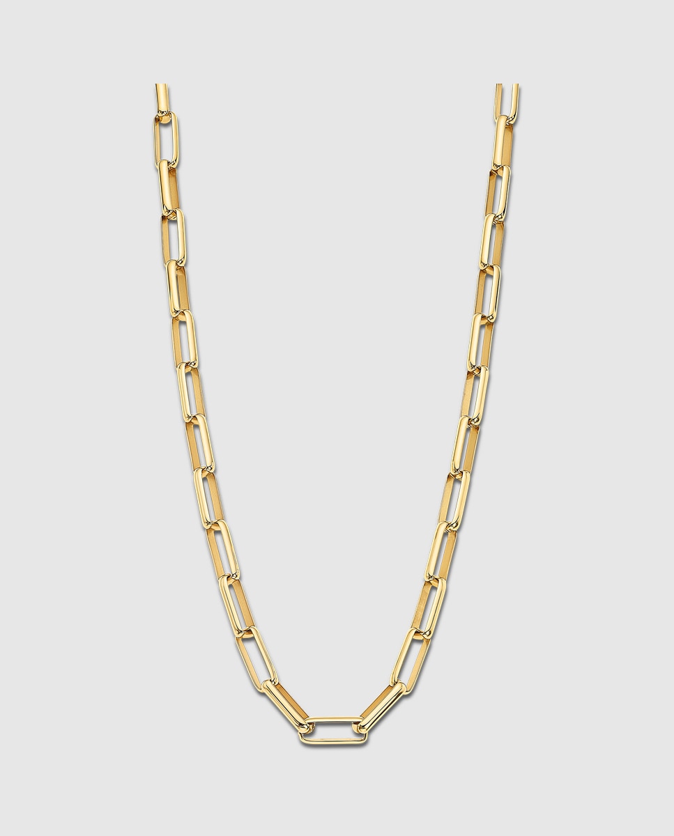 Colar Lotus Style Ls2230-1/2 Urban Woman de Aço Inoxidável com Acabamento Brilhante Dourado-1