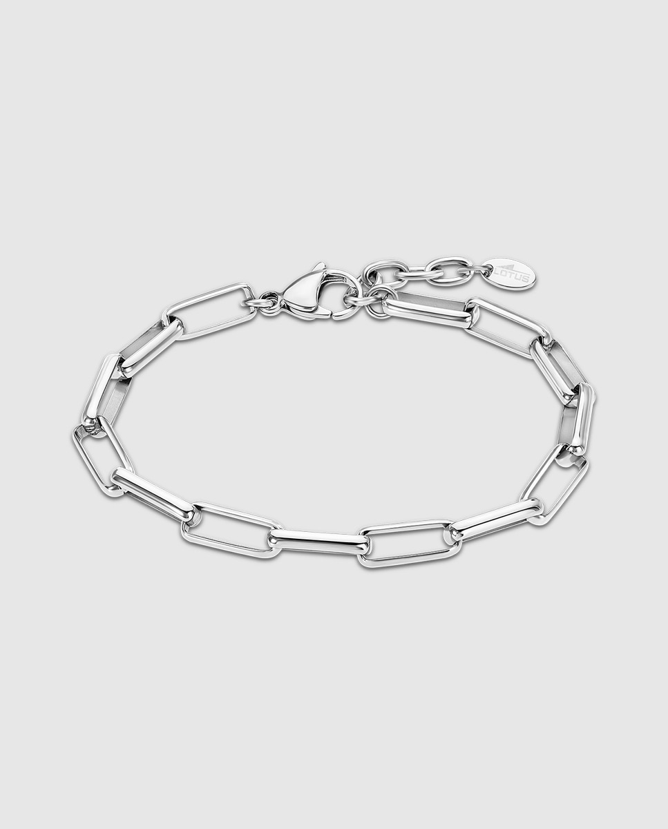 Pulseira de Elos Lotus Style Ls2230-2 1 Urban Woman de Aço Inoxidável com Acabamento Brilhante Prateado-1