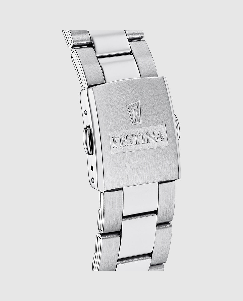 Relógio F16820/c Timeless Chronograph de Aço Prateado Prata-2